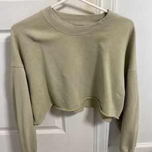 OAK + FORT Women’s Cropped Crewneck